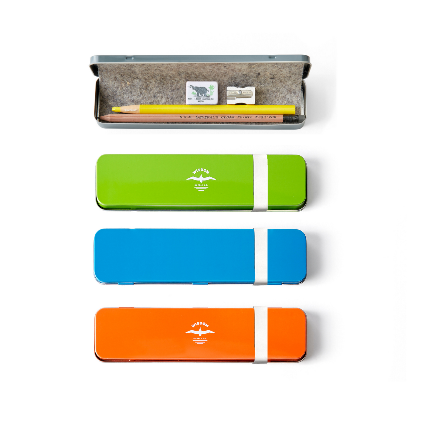 Imperfect Zero-Waste Pencil Tin Set