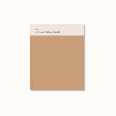 2025 Zero-Waste Weekly Planner