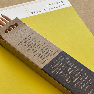 Unplastic Writing Set
