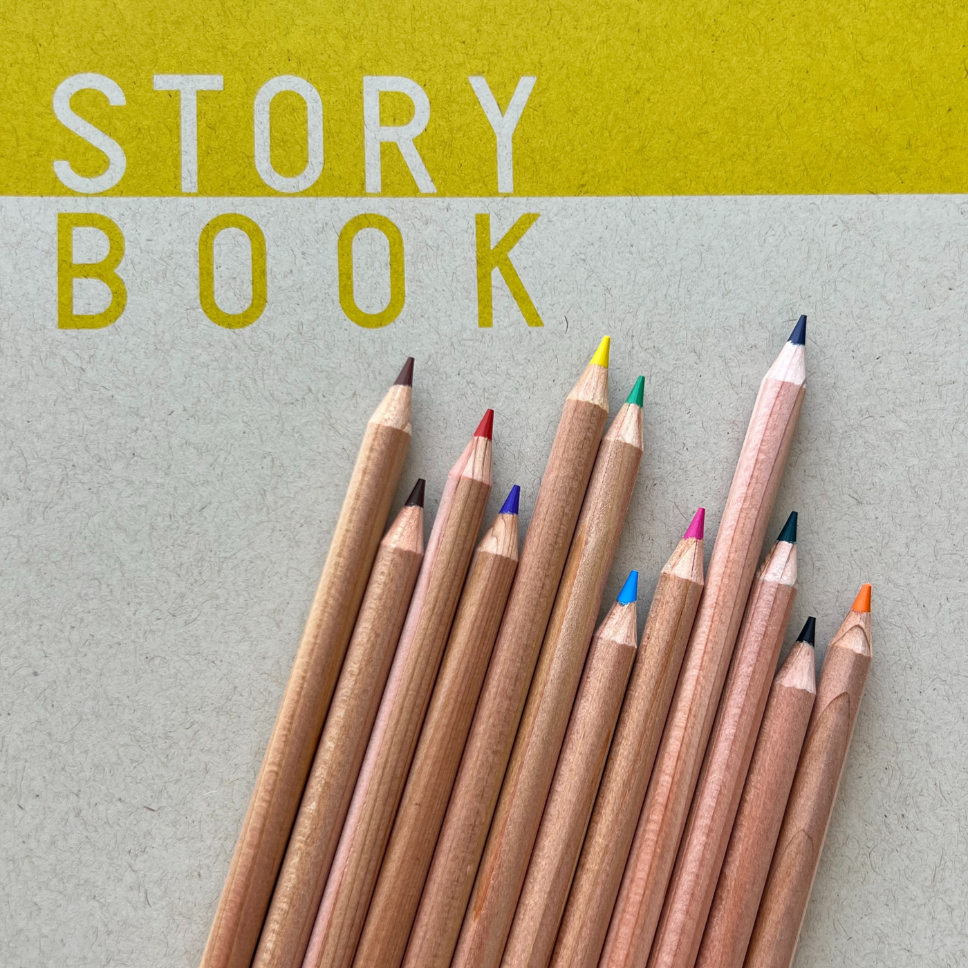 Storybooks + Colored Pencils