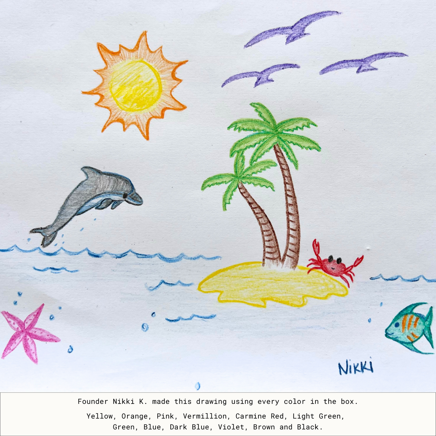 Storybooks + Colored Pencils