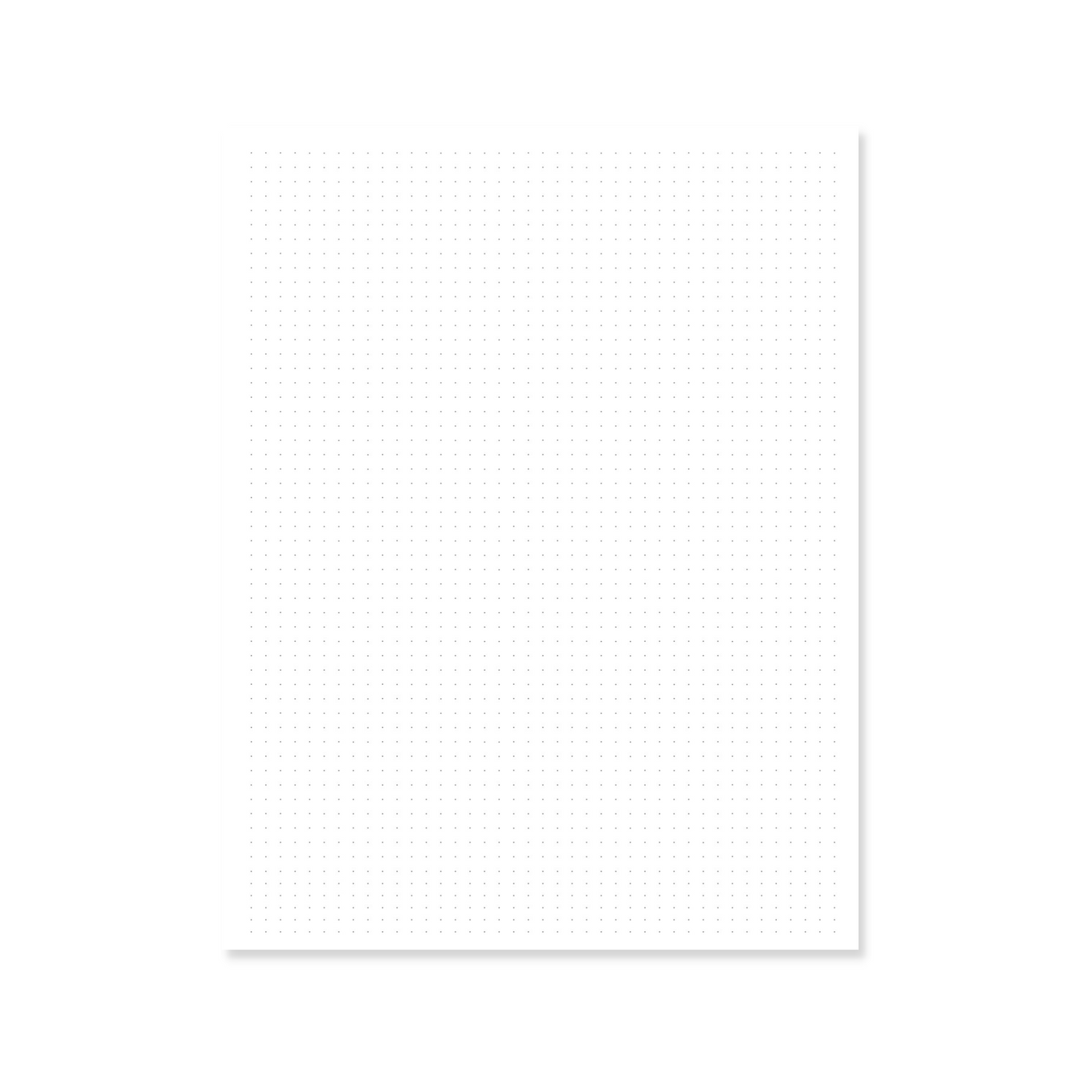 Printable PDFs: Graph | Ruled | Dot Grid