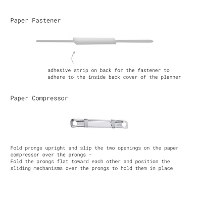 2 Prong Paper Fastener